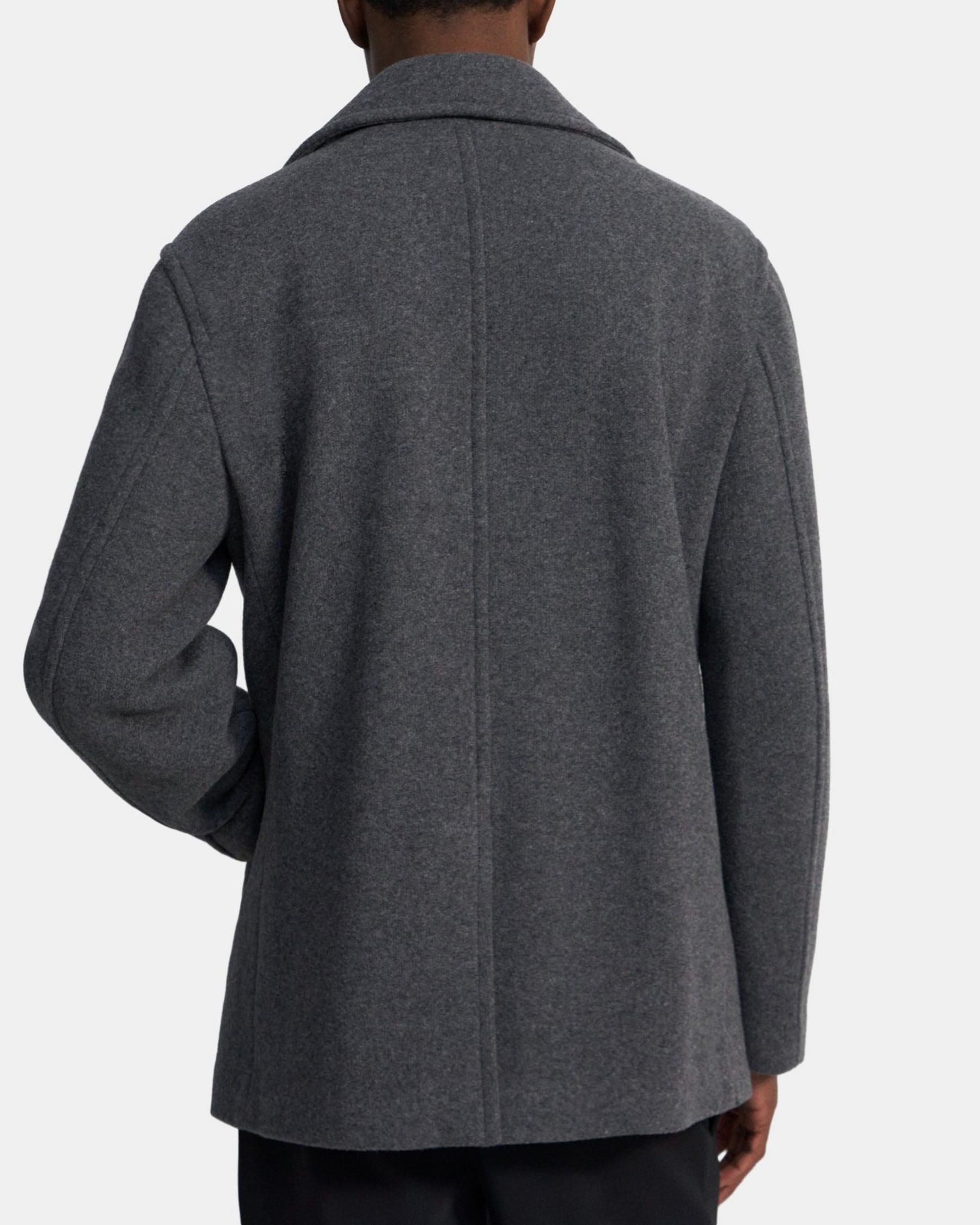 Peacoat in Knit Wool Product Image