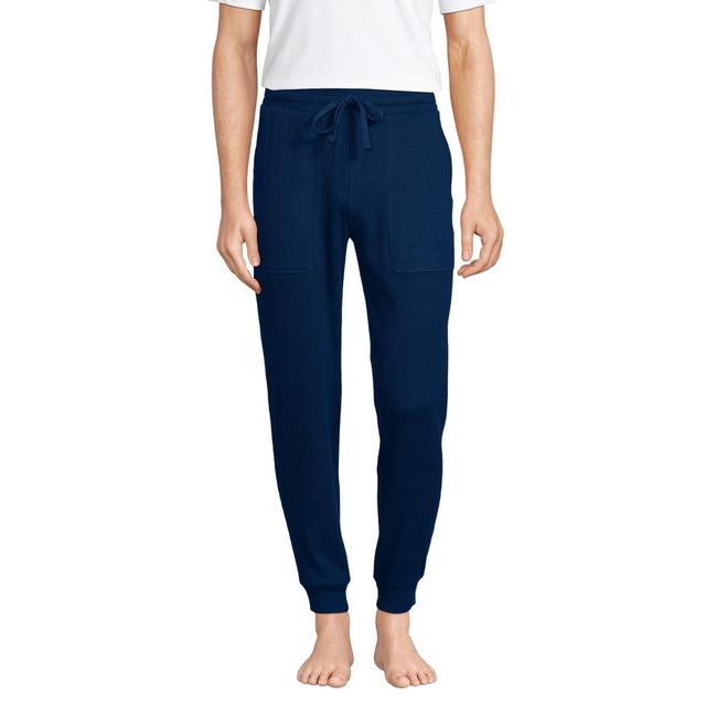 Lands End Mens Brushed Rib Jogger Pants Product Image