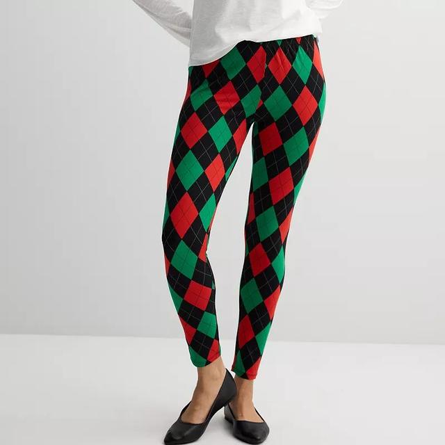 Womens Jollidays Graphic Leggings, Girls Product Image