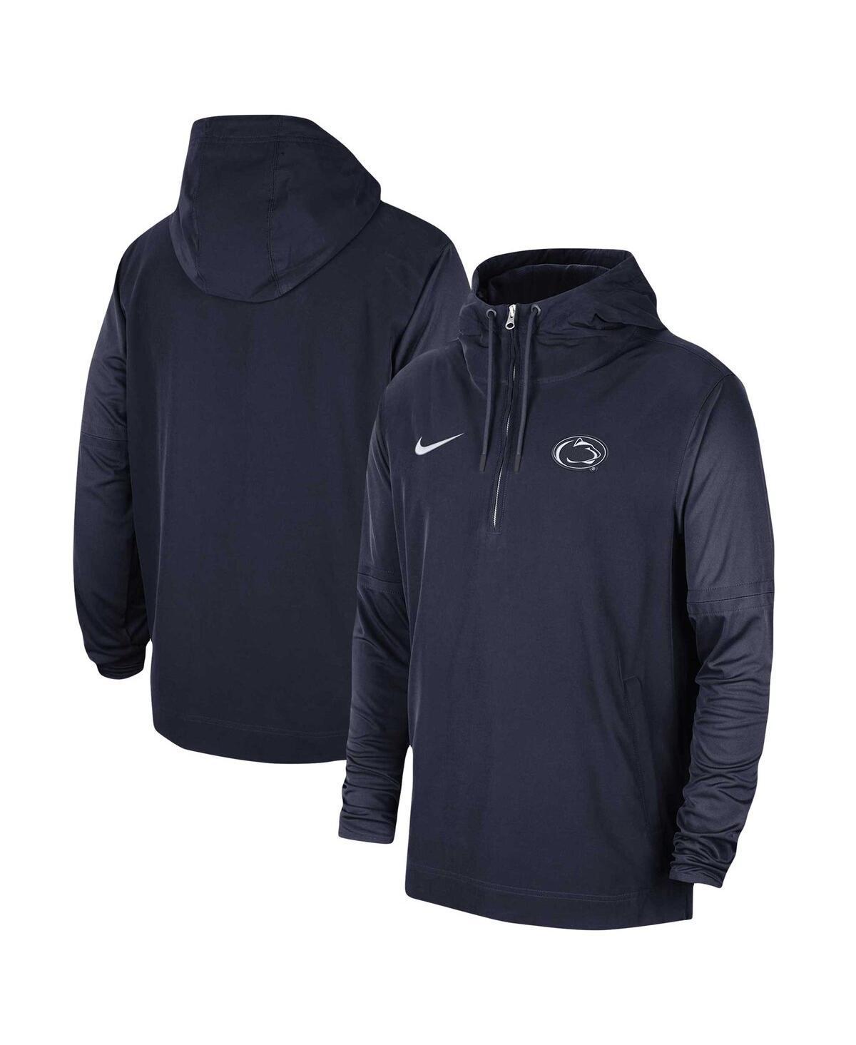 Mens Nike Crimson Alabama Crimson Tide 2023 Sideline Player Quarter-Zip Hoodie Jacket Product Image