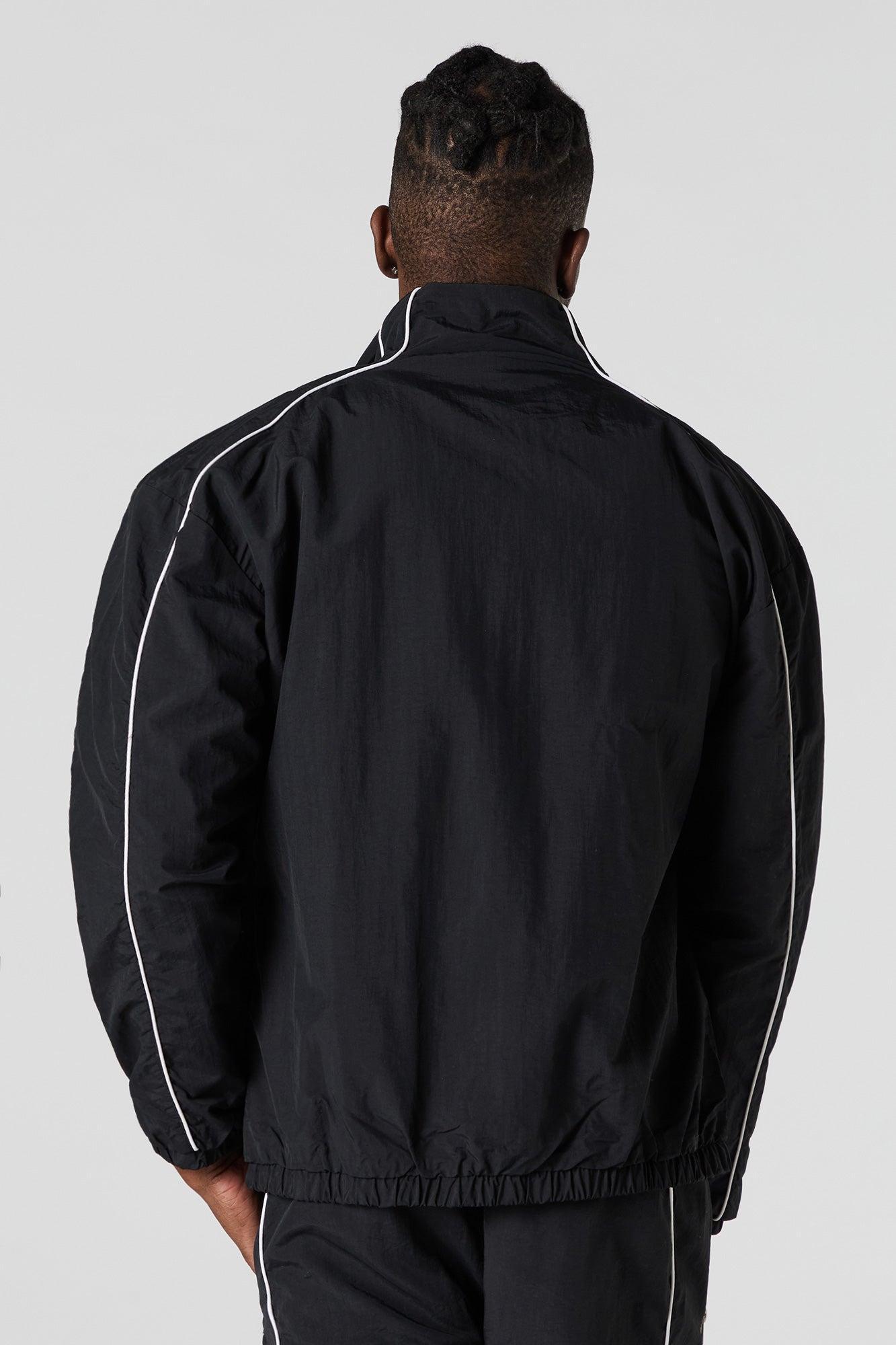 Active Nylon Zip-Up Jacket Male Product Image