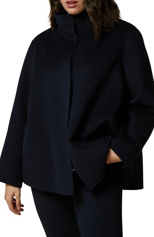 Marina Rinaldi Wool Blend Coat Product Image