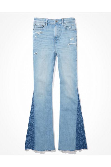 AE Next Level Super High-Waisted Flare Jean Women's Product Image