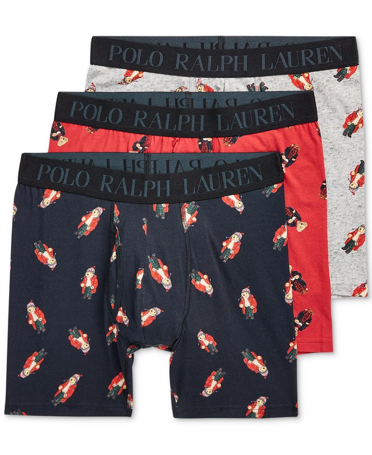 Polo Ralph Lauren Mens 3-Pk. Boxer Briefs Holiday Gift Set Product Image