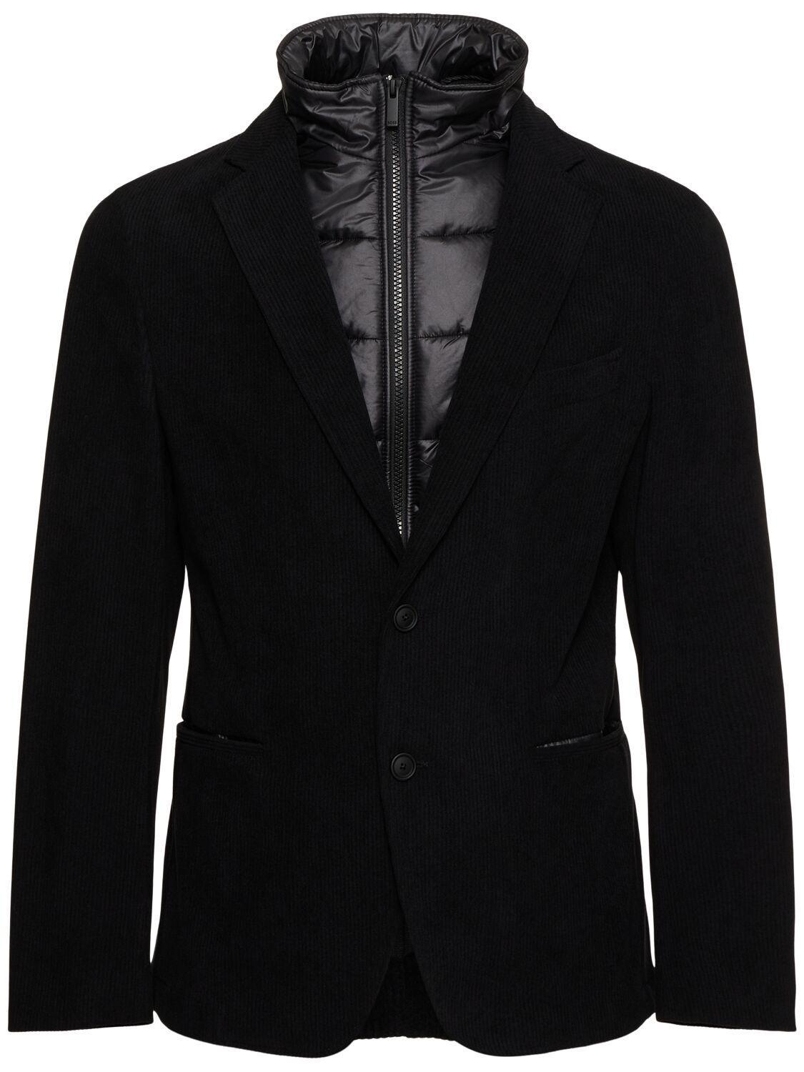 HUGO BOSS Hanry Technical Blazer In Black Product Image