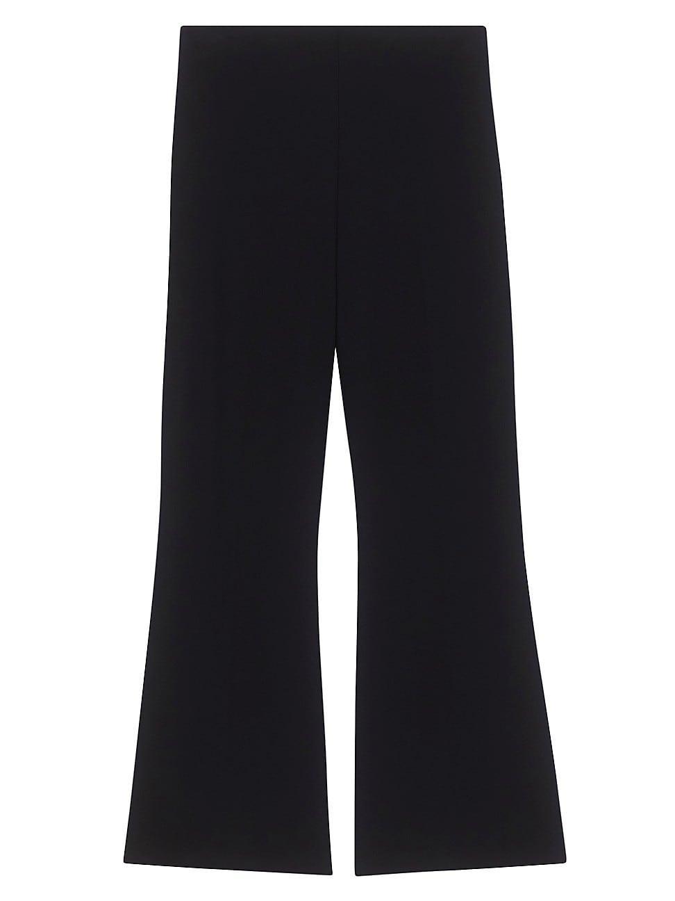 Womens Wool-Blend Kick-Flared Pants Product Image