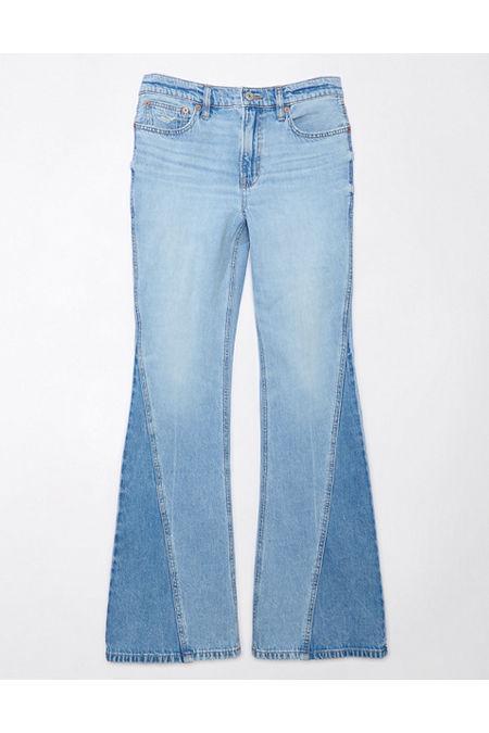 AE Strigid Low-Rise Baggy Flare Jean Women's Product Image