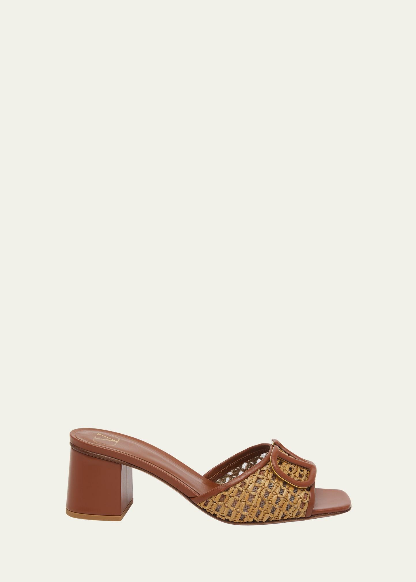 Valentino Garavani Womens Slip On High Heel Sandals Product Image