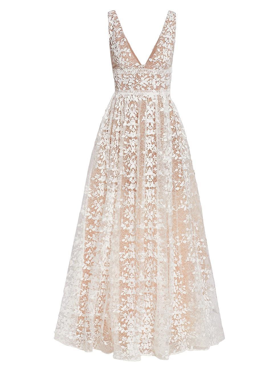 Womens Megan Lace Maxi Dress Product Image