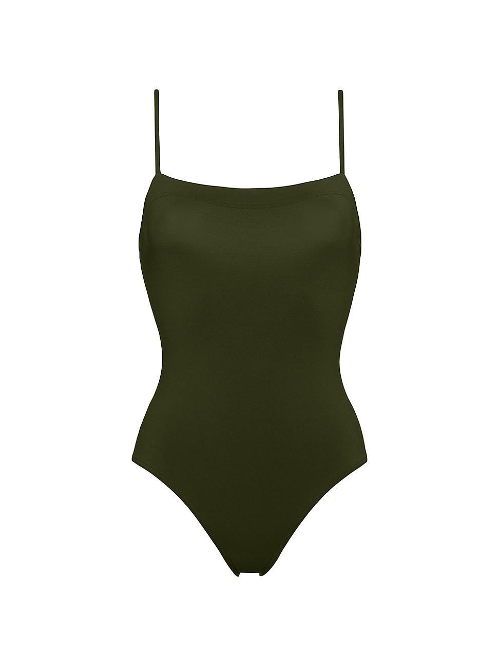 Womens Aquarelle One-Piece Swimsuit Product Image