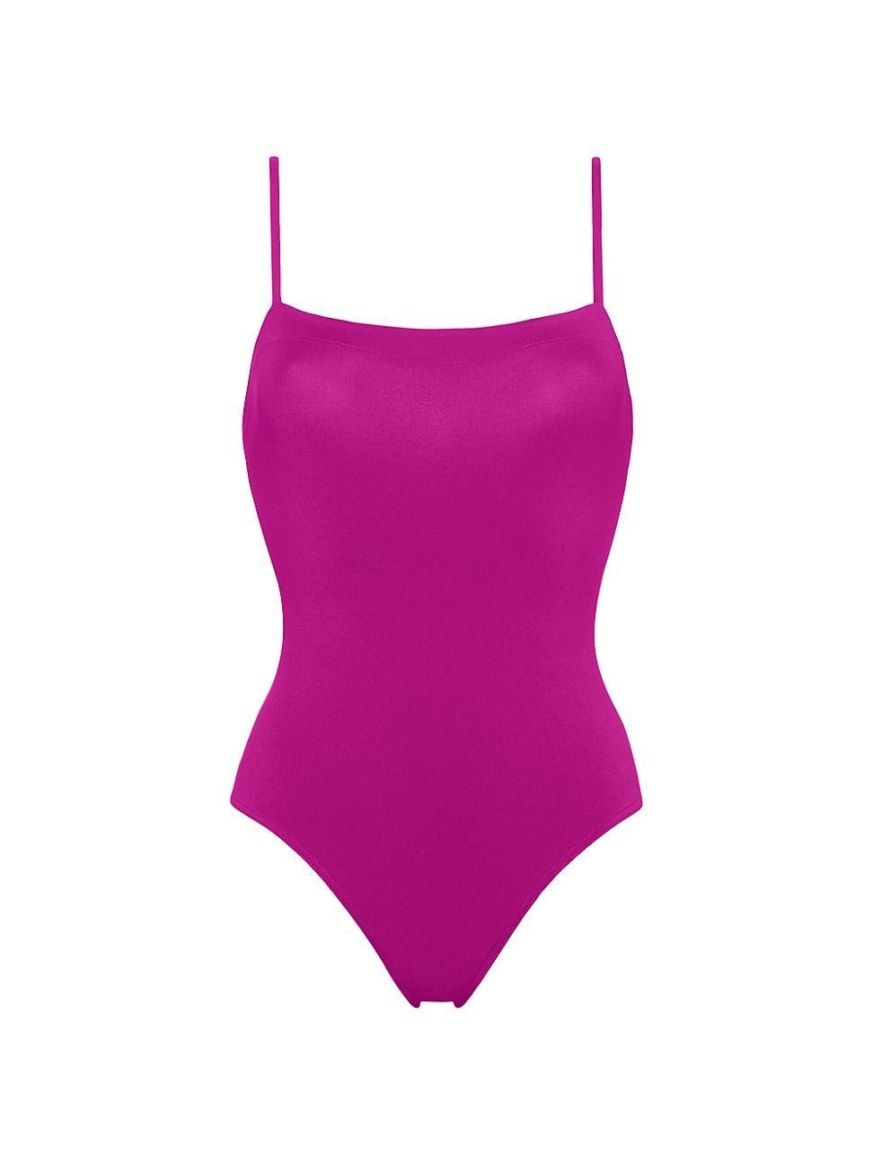 Womens Aquarelle One-Piece Swimsuit Product Image