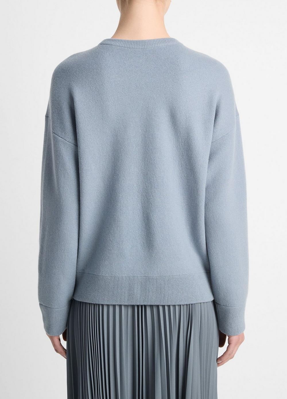 Structured Wool-Blend Pullover Product Image