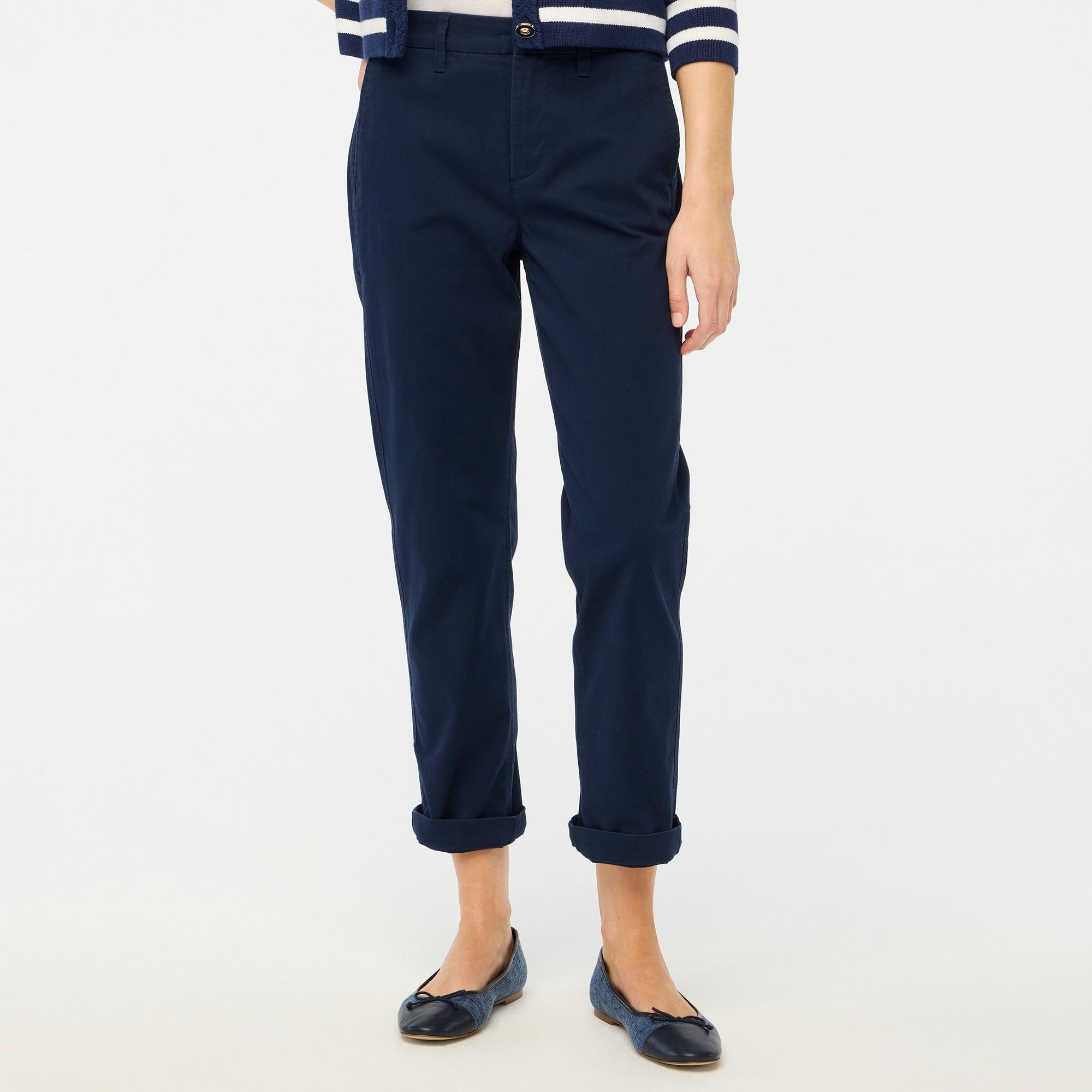 High-rise girlfriend chino pant Product Image