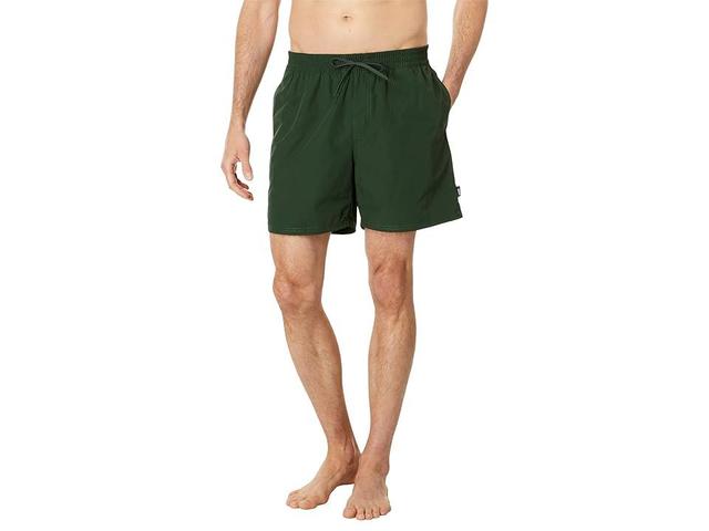 Vans Primary Solid Elastic 17 Boardshorts (Mountain View) Men's Swimwear Product Image