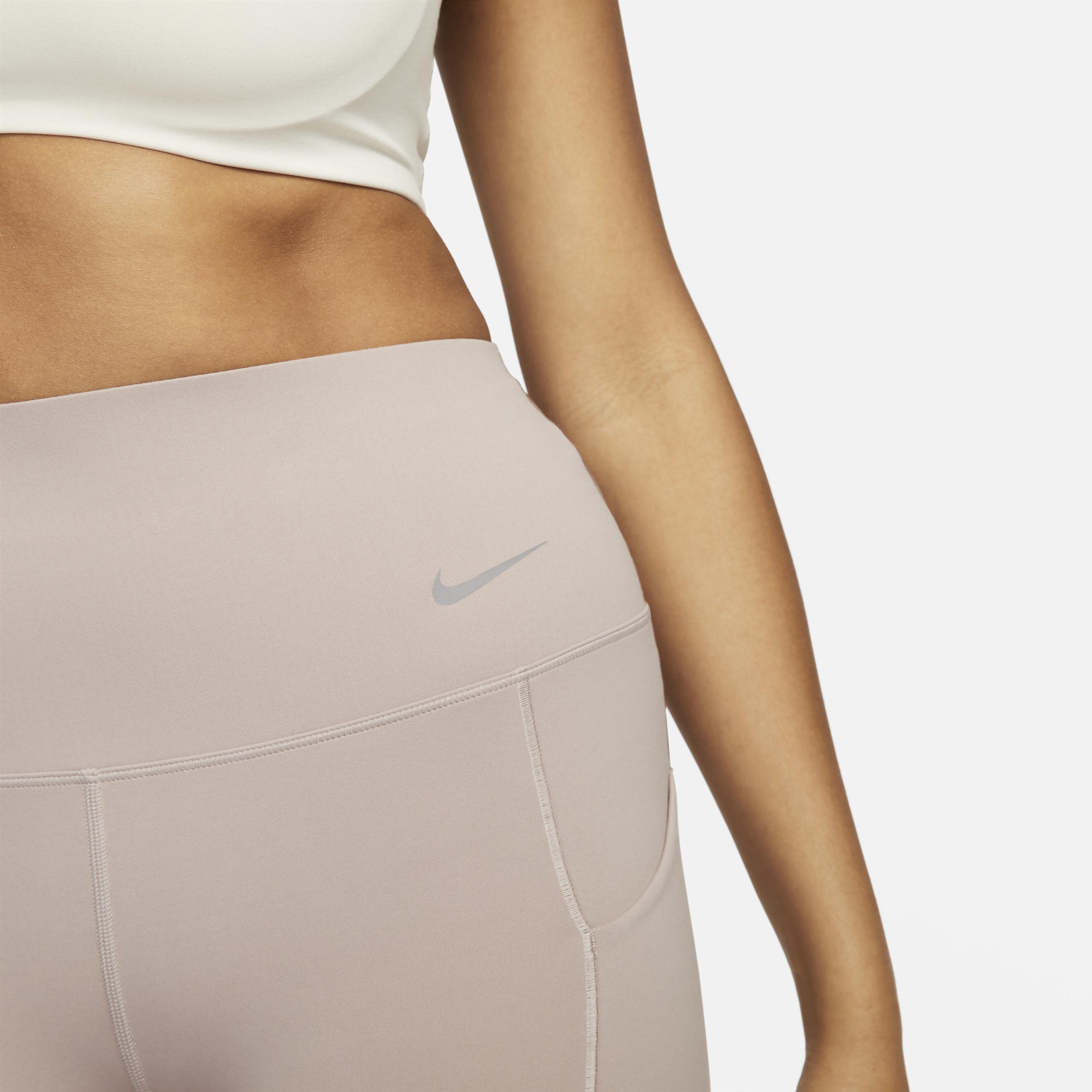 Nike Womens Universa Medium-Support High-Waisted 8 Biker Shorts with Pockets Product Image