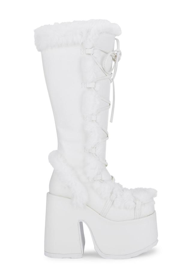 Pure Vigilance Platform Boots-White Male Product Image