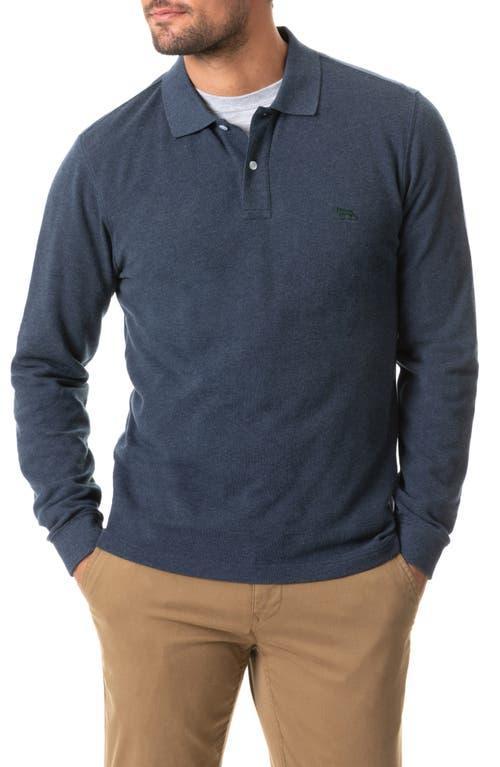 Rodd & Gunn Gunn Long Sleeve Polo Shirt Product Image