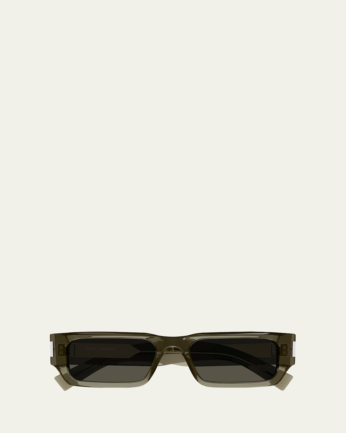 Mens SL 660 Acetate Rectangle Sunglasses Product Image