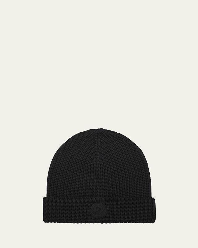 Moncler Cotton Shaker Stitch Beanie Product Image