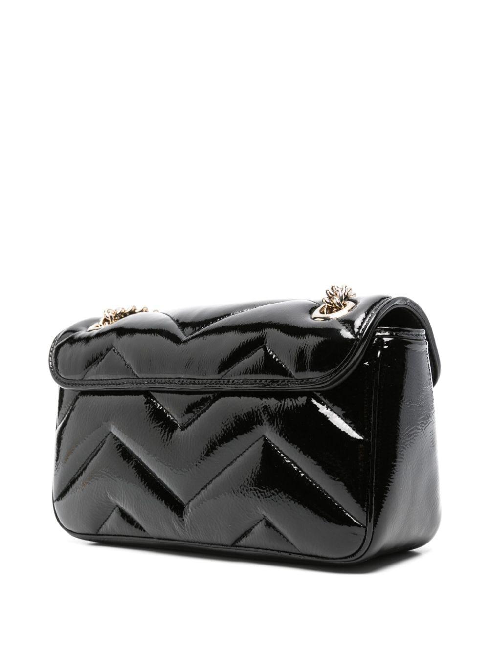 Small Gg Marmont Shoulder Bag In Black Product Image