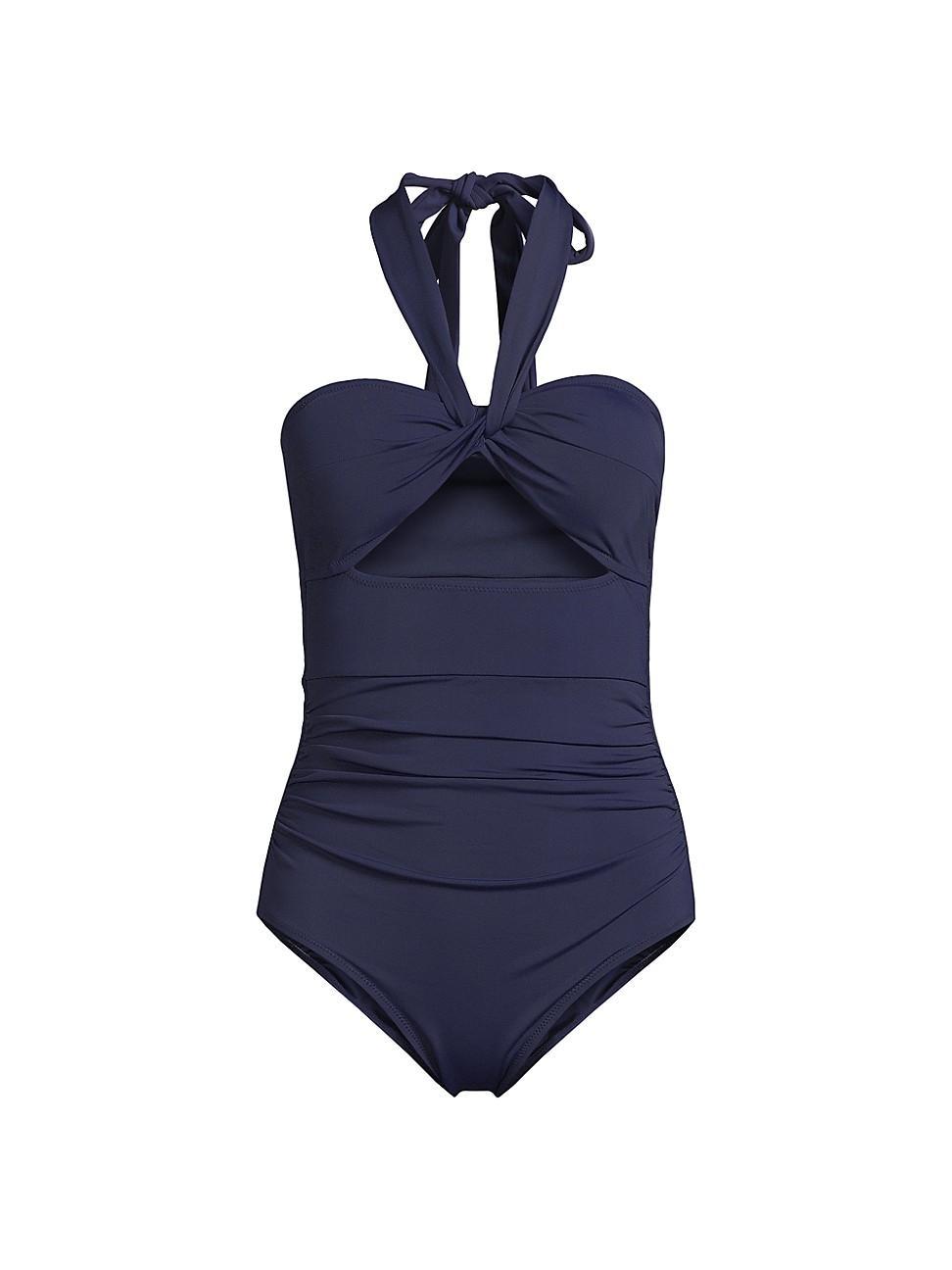 Womens Ella Convertible Twist Front One-Piece Swimsuit Product Image