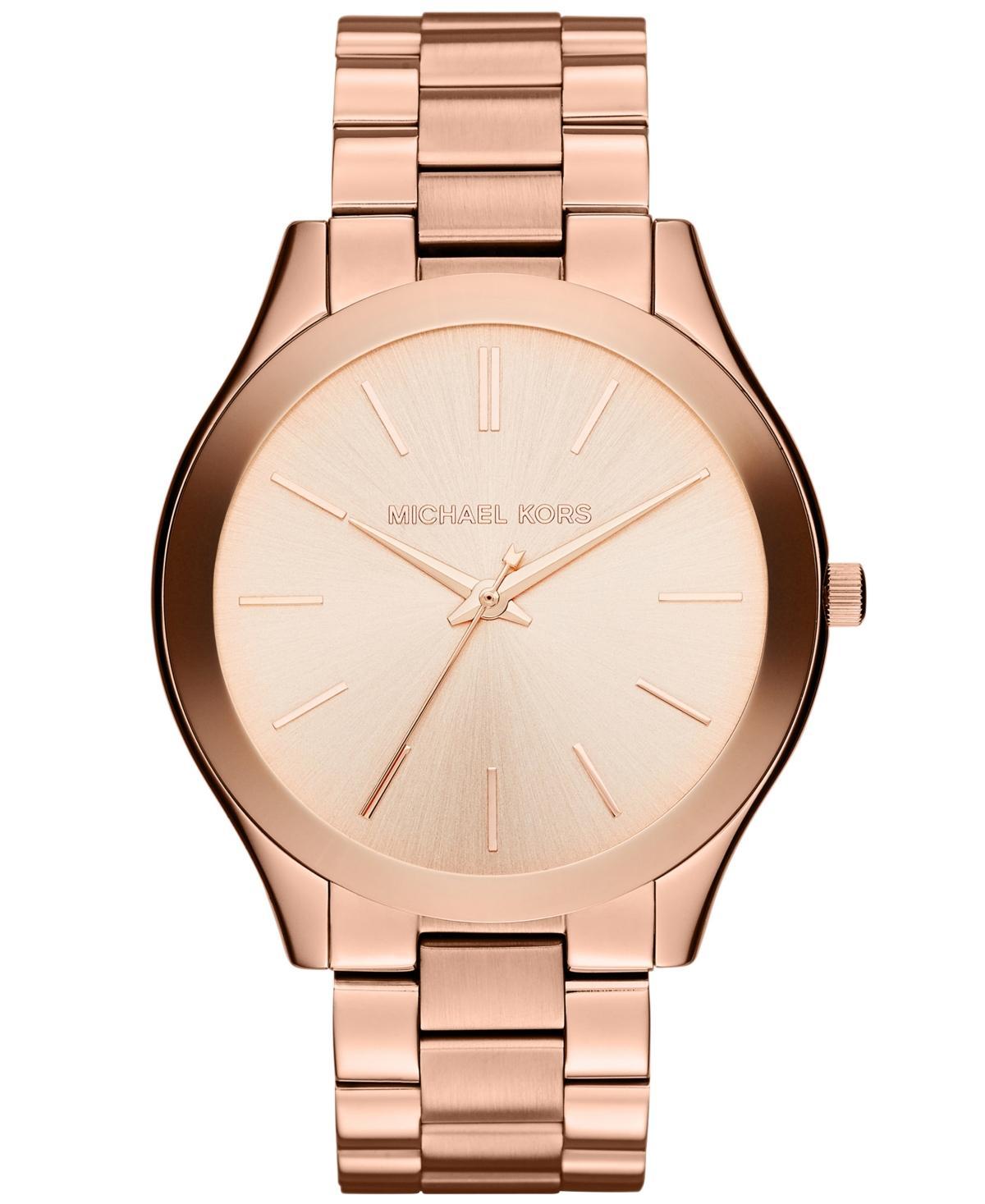 Oversized Pavé Logo -Tone Watch Product Image