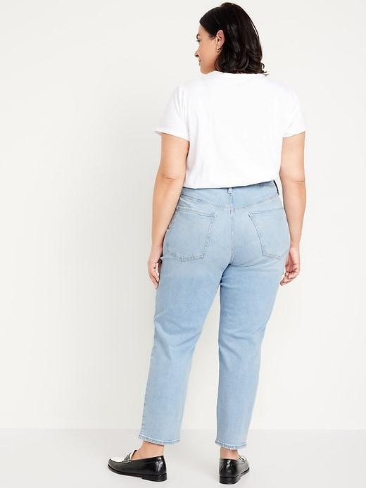 High-Waisted OG Straight Ankle Jeans Product Image