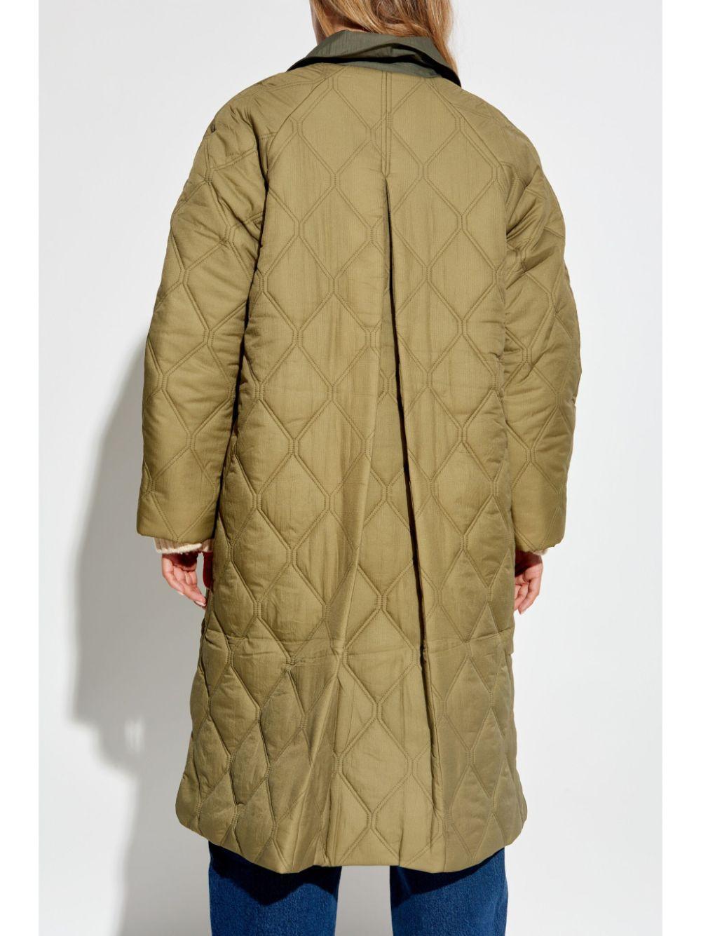 single-breasted quilted jacket Product Image