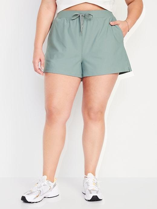 High-Waisted PowerSoft Shorts -- 3-inch inseam Product Image