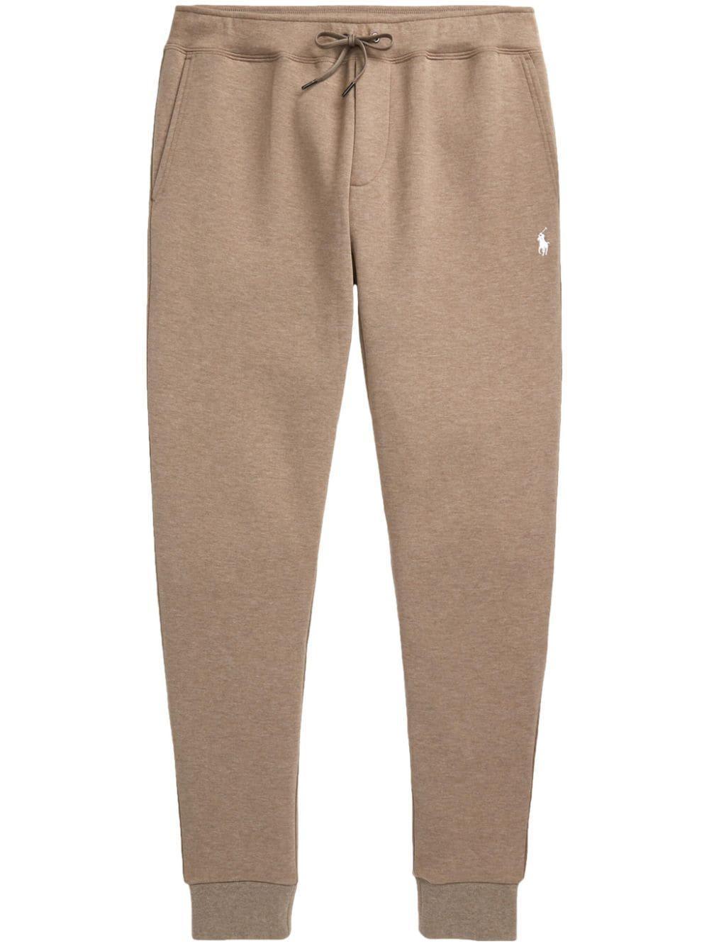 Polo Pony Skinny Track Pants In Neutrals Product Image