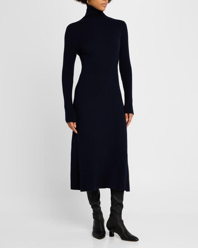 Diana Turtleneck Sweater Dress Product Image