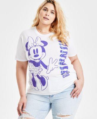 Trendy Plus Size Minnie Mouse Graphic Print T-Shirt Product Image