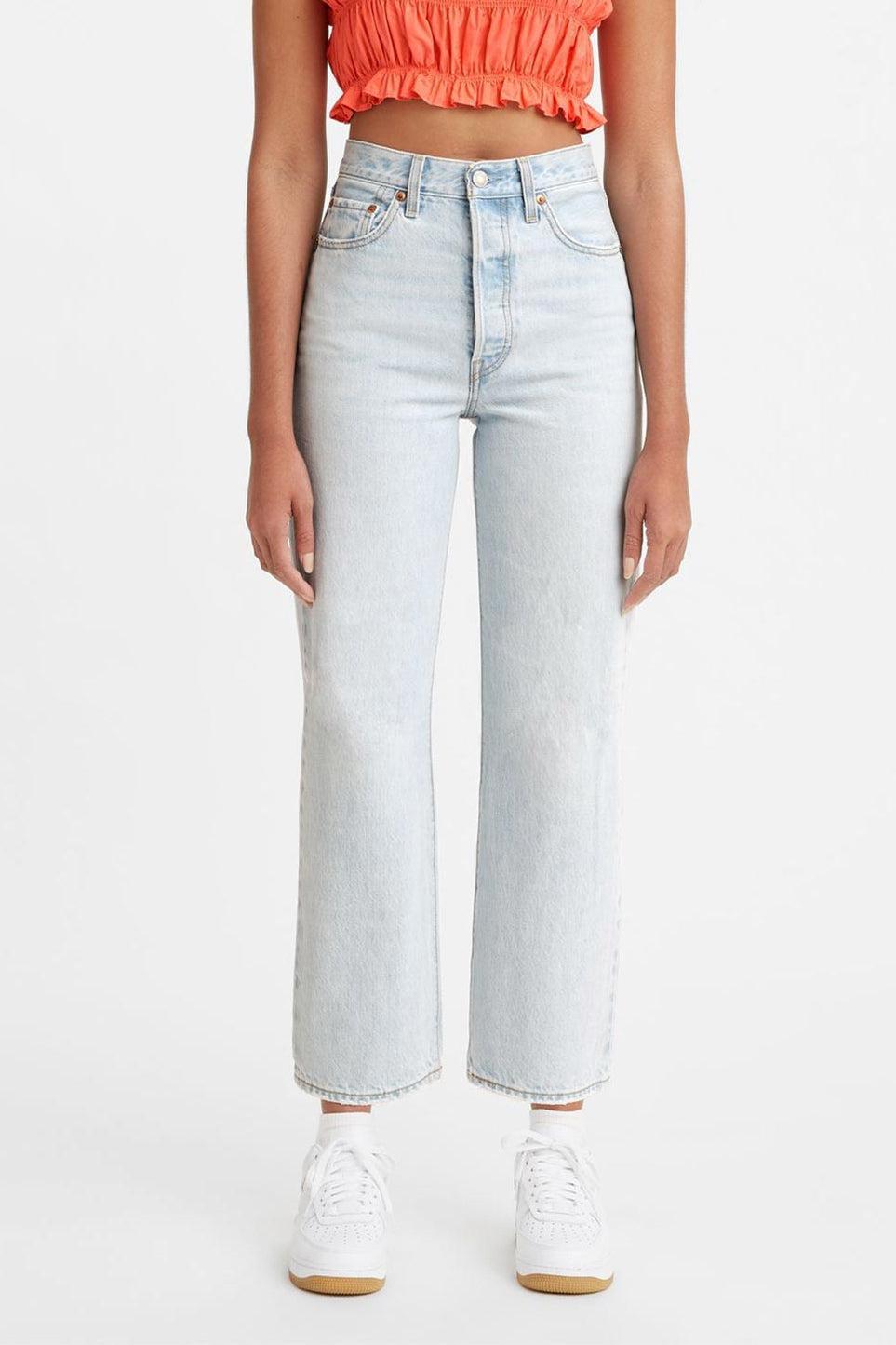 Levi's Ribcage Straight Ankle Jeans - Ojai Shore Product Image