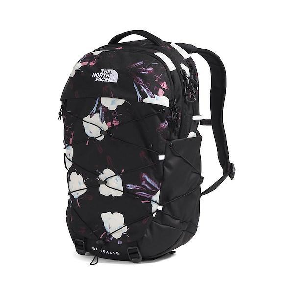 Womens The North Face Borealis Backpack - TNF Black / Winter Flowers Product Image