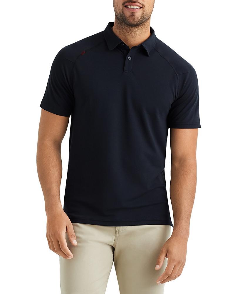 RHONE Delta Pique Short Sleeve Polo Shirt Product Image