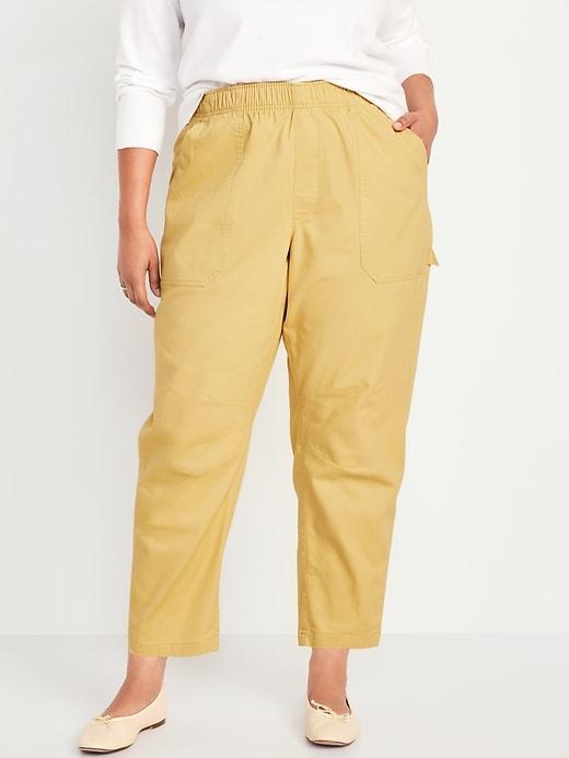 High-Waisted Pulla Utility Pants Product Image