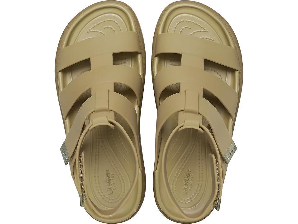 Womens Crocs Brooklyn Luxe Gladiator Sandal Product Image