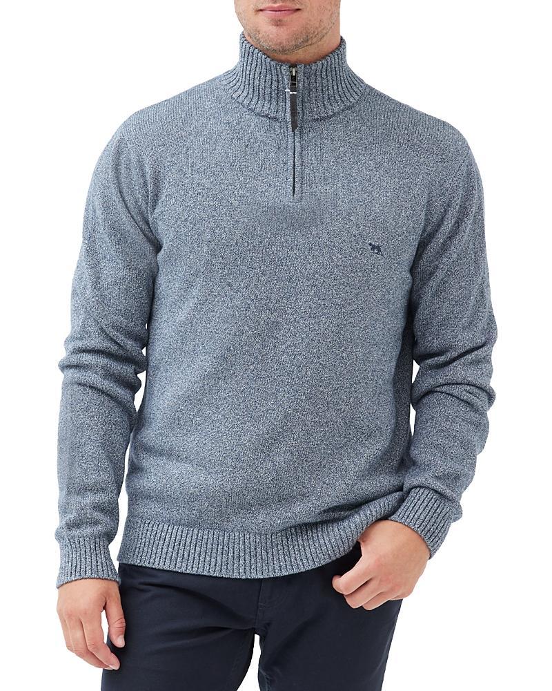 Mens Merrick Bay Half-Zip Cotton Sweater Product Image