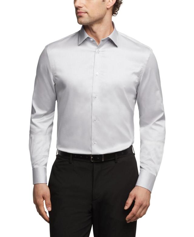 Refined Cotton Stretch, Men's Regular Fit Dress Shirt Product Image