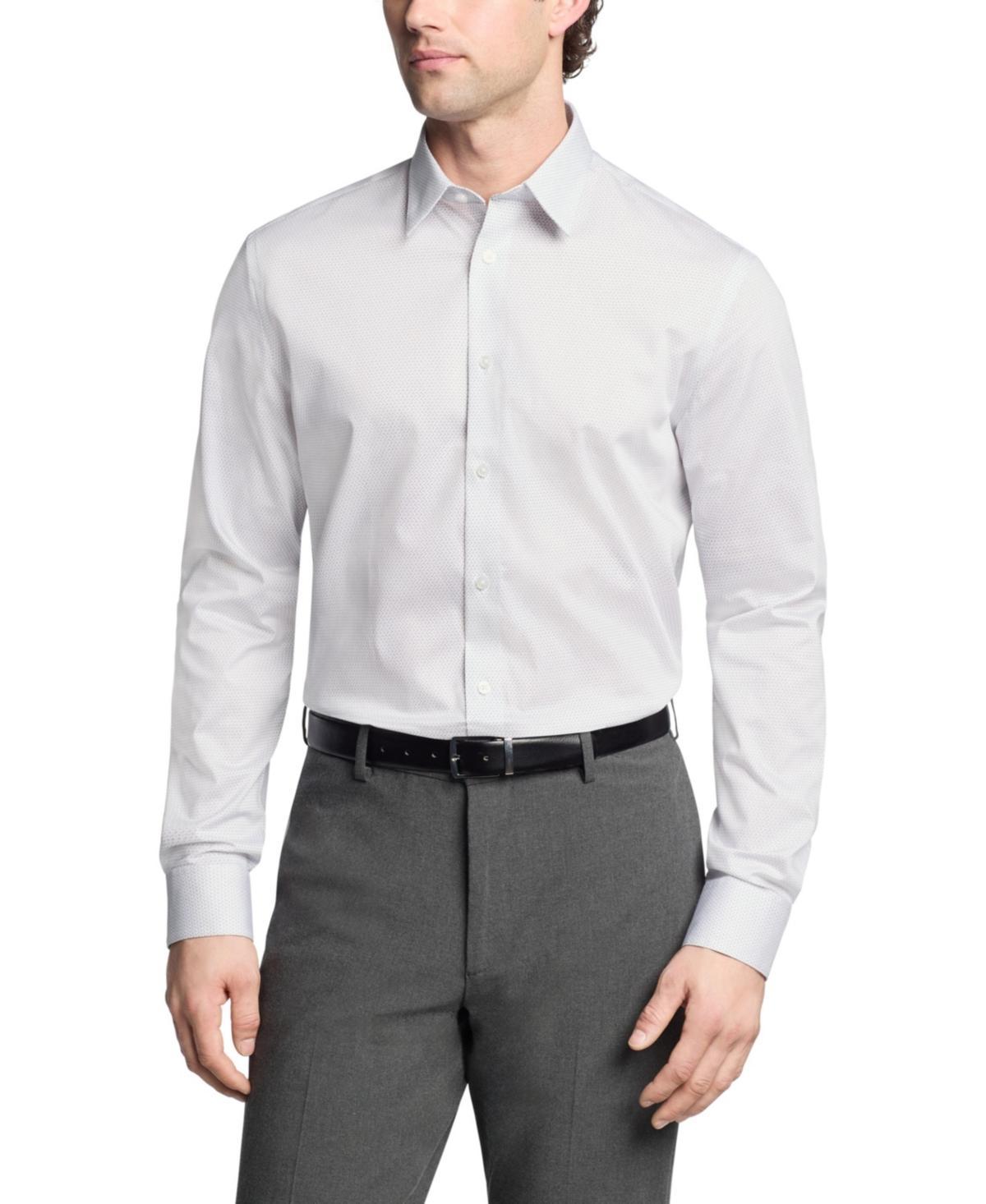 Calvin Klein Steel+, Mens Slim Fit Dress Shirt Product Image