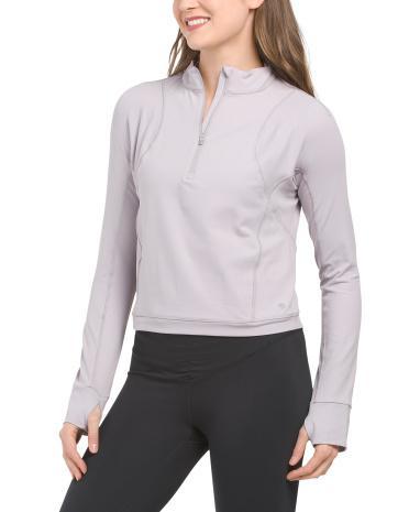 Collective Quarter Zip Top For Women Product Image