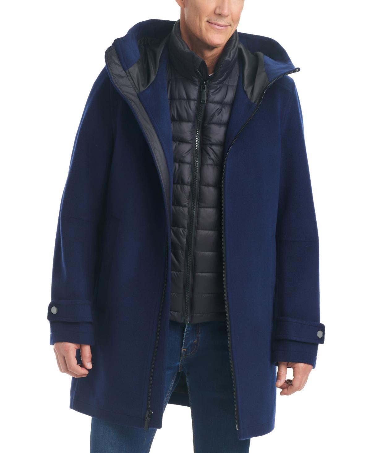 Vince Camuto Mens Three-in-One Wool Coat Product Image