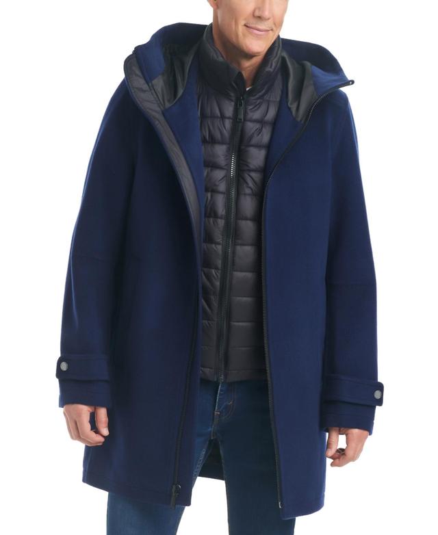 Vince Camuto Mens Three-in-One Wool Coat Product Image