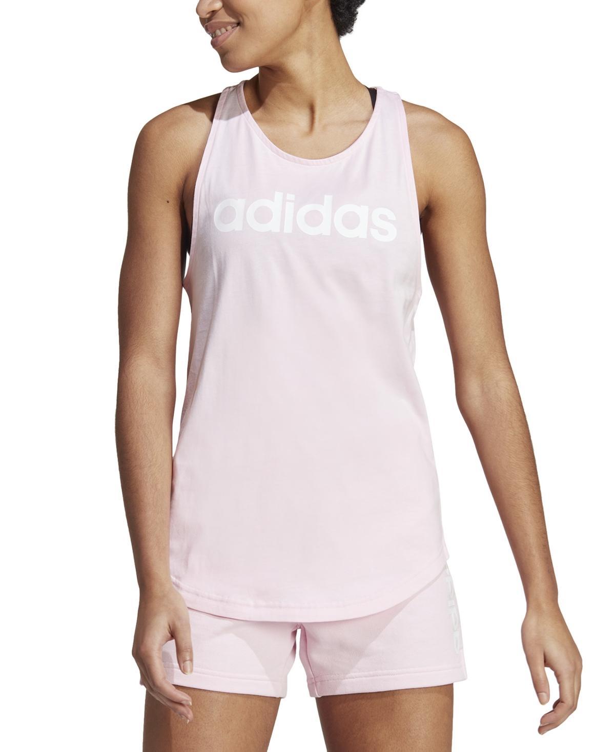 Adidas Womens LOUNGEWEAR Essentials Logo Loose Tank Top Product Image