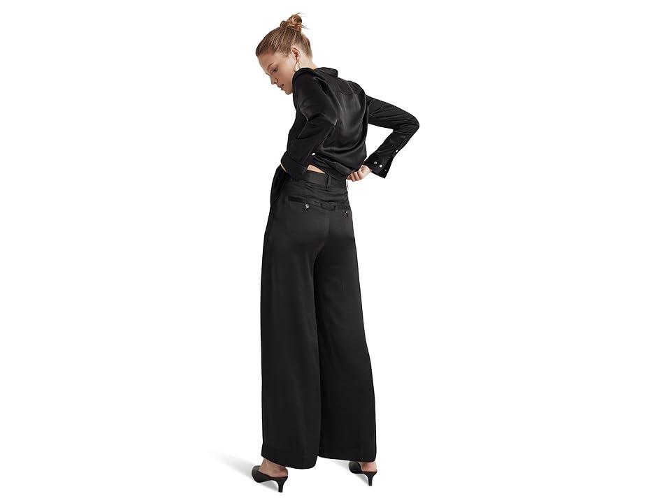 Madewell Satin Harlow Pants (True ) Women's Clothing Product Image