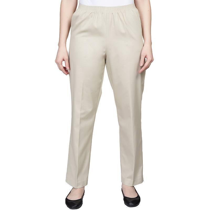 Alfred Dunner Classics Twill Pull-On Pants Product Image