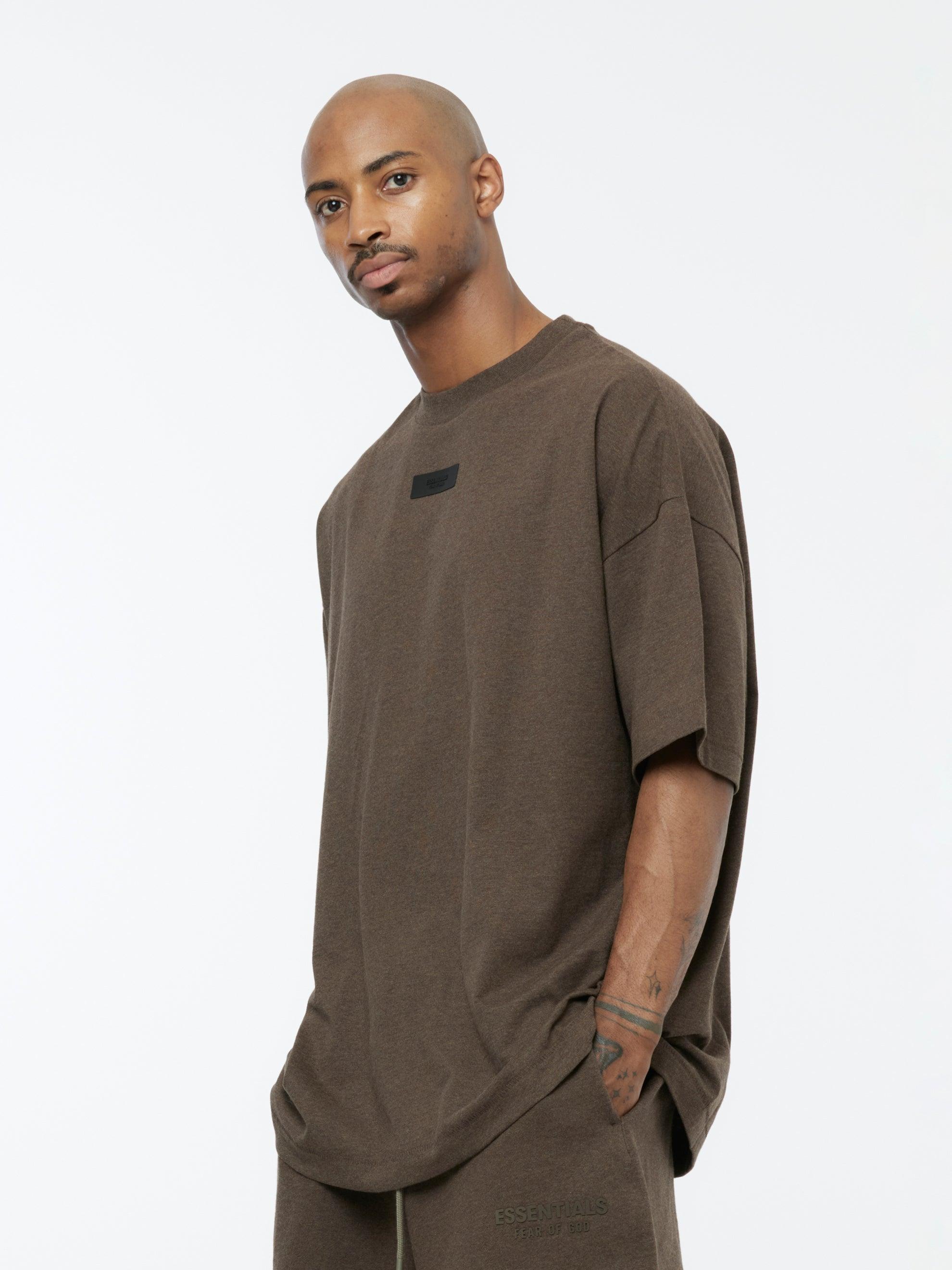 Essentials S/S Tee SU24 (Heather Wood) Product Image