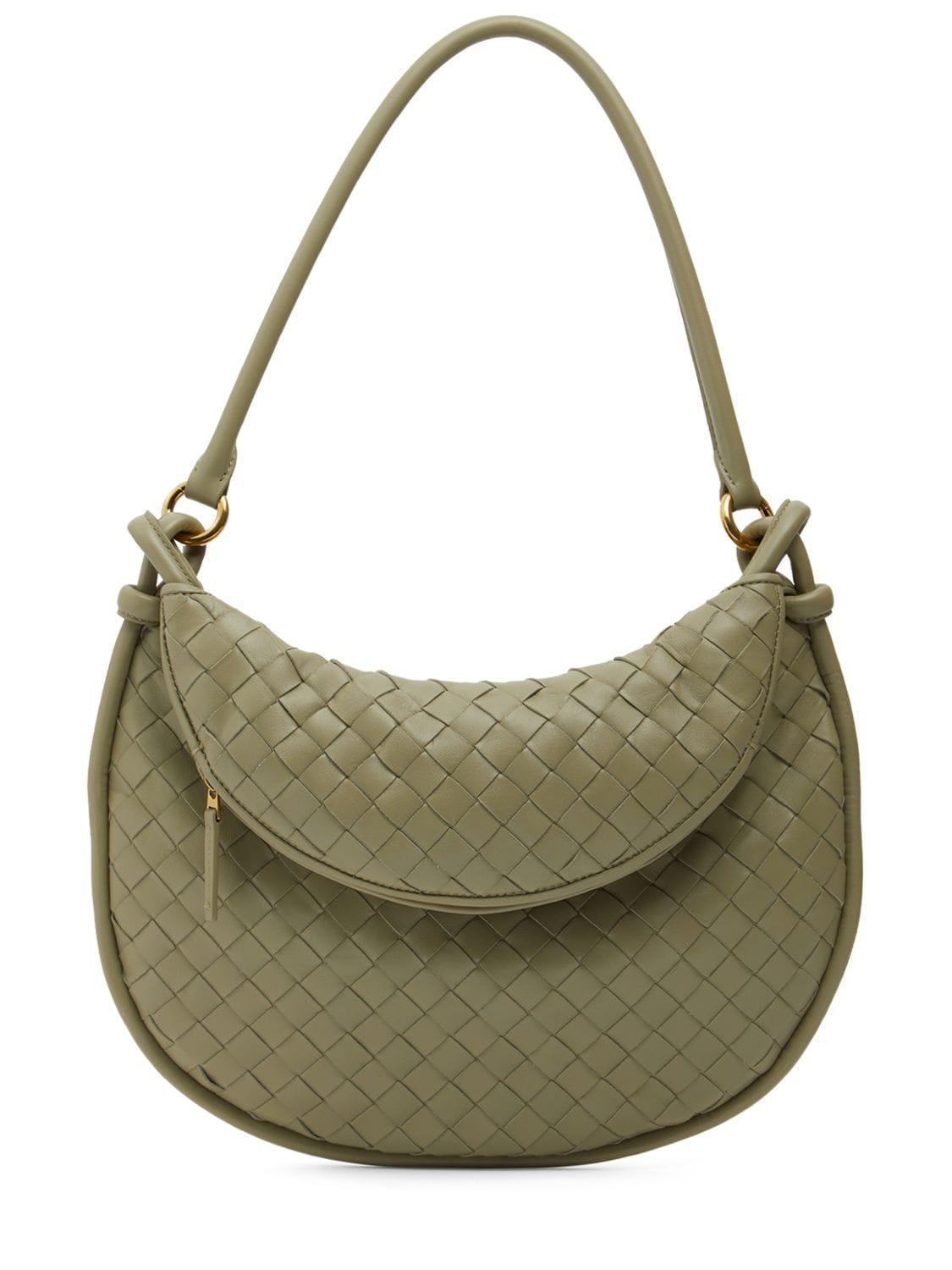 Gemelli Large Shoulder Bag In Beige Product Image