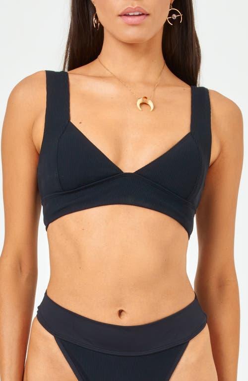 LSPACE Hailey Rib Bikini Top Product Image