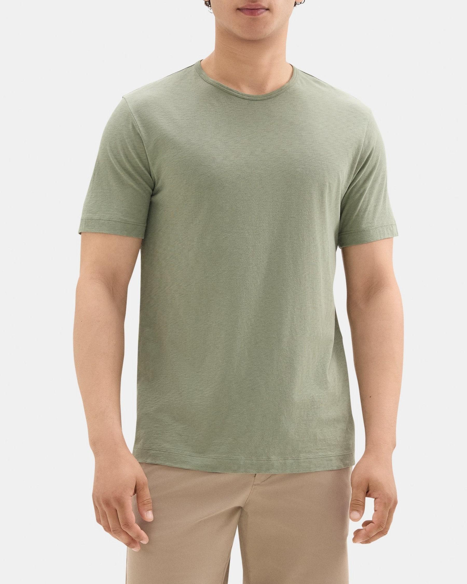 Relaxed Tee in Slub Cotton Product Image